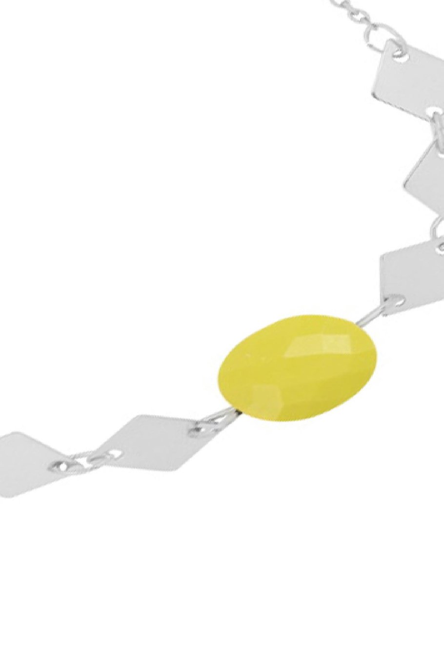 bracelet spring fever jaune plaqué couleur or Image3
